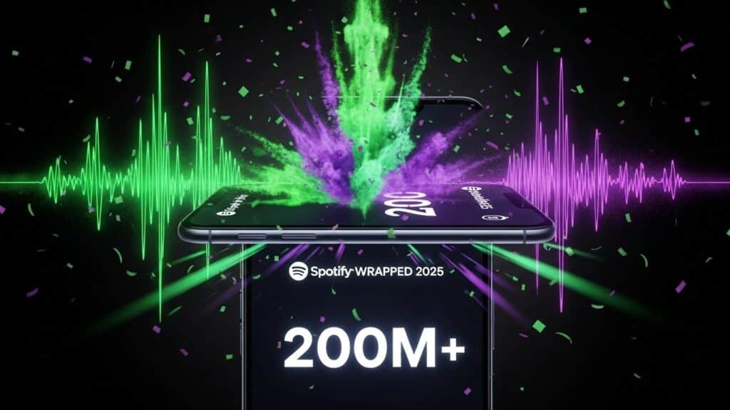 Spotify Wrapped 2025 Bat Tous les Records | Vision Startups - Innovation et Tech - VisionStartups.fr