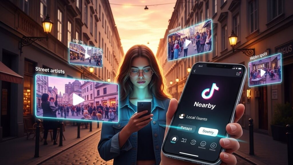 TikTok Lance le Nearby Feed en Europe | Vision Startups - Innovation et Tech - VisionStartups.fr