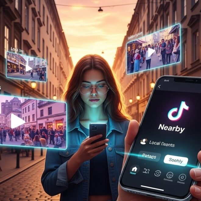 TikTok Lance le Nearby Feed en Europe