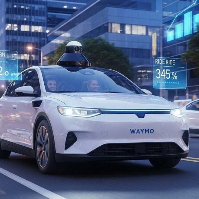 Waymo : Explosion des Courses en Robotaxi