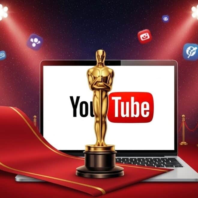 YouTube Diffuse les Oscars en Exclusivité Dès 2029