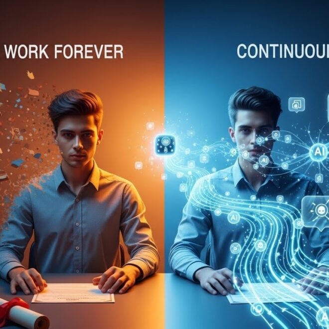 Fin de l&rsquo;Ère « Apprendre une Fois, Travailler Toujours »