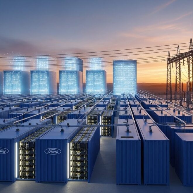 Ford Lance un Business de Stockage Batterie