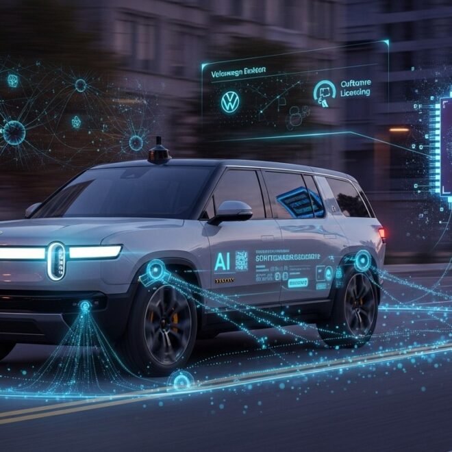 Rivian Révolutionne l’Autonomie et Diversifie ses Revenus