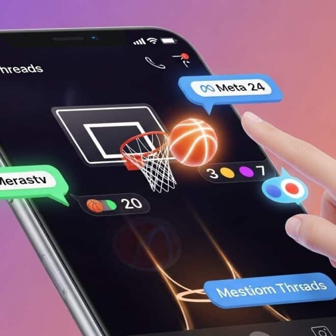Threads Lance des Mini-Jeux dans les Messages