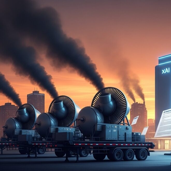 xAI Condamnée par l&rsquo;EPA pour Turbines Illégales