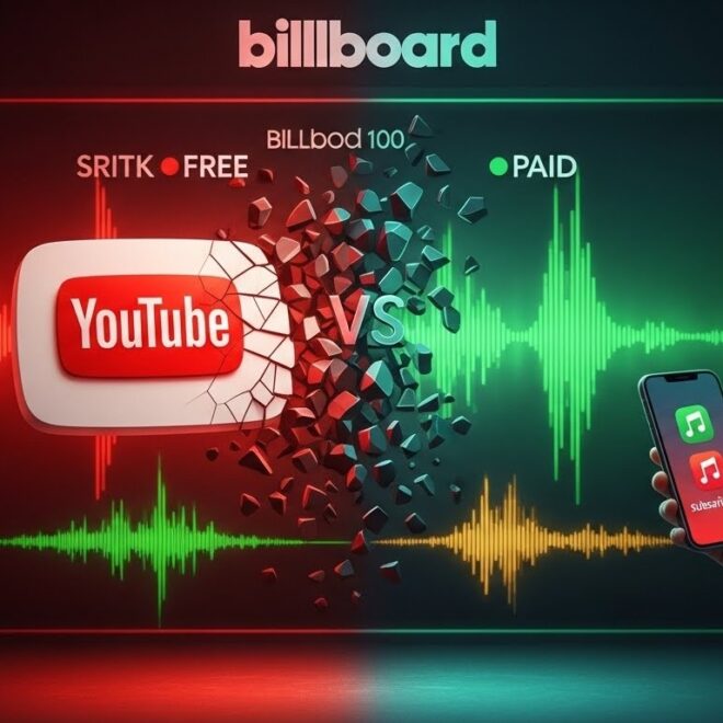 YouTube Quitte les Charts Billboard