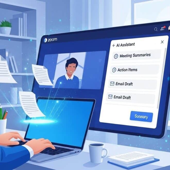 Zoom Lance Son Assistant IA Sur Le Web