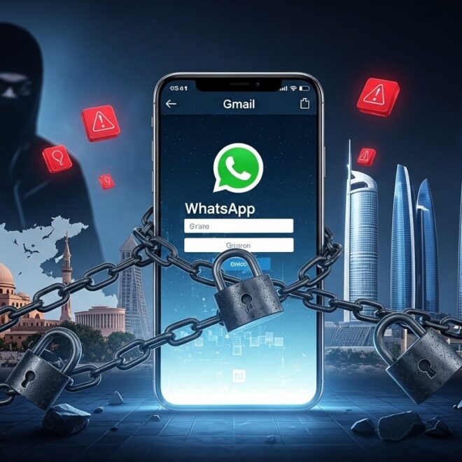 Campagne de Phishing Ciblant Gmail et WhatsApp au Moyen-Orient