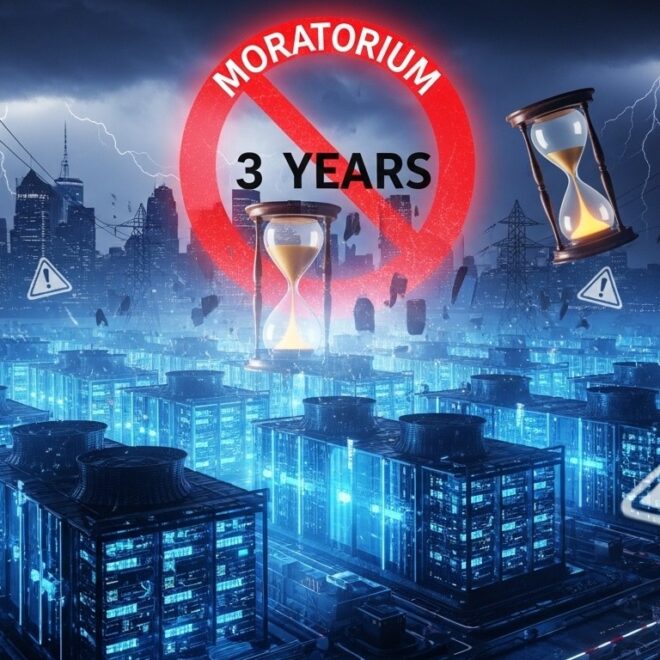 New York Suspend 3 Ans les Nouveaux Data Centers