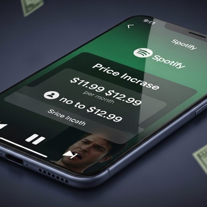 Spotify Augmente Encore ses Prix aux USA en 2026