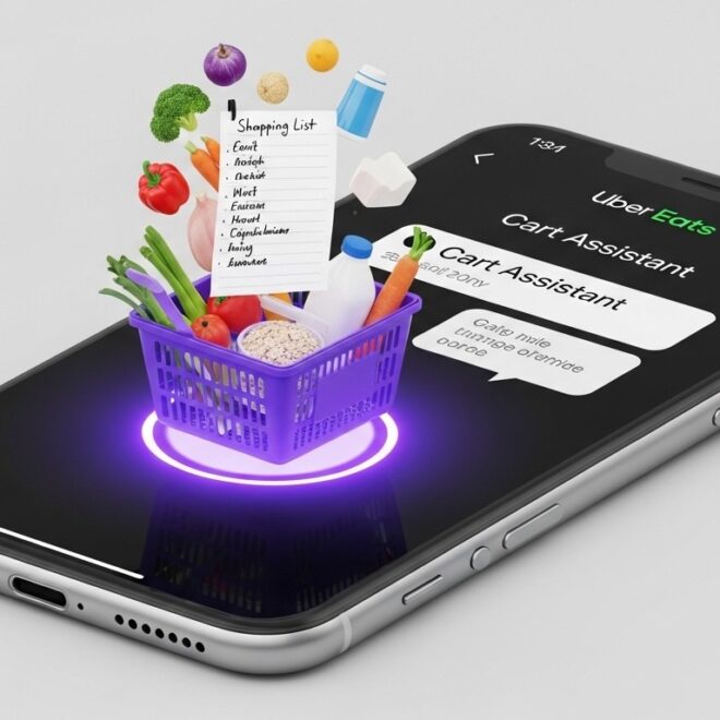 Uber Eats Lance son Assistant IA pour les Courses