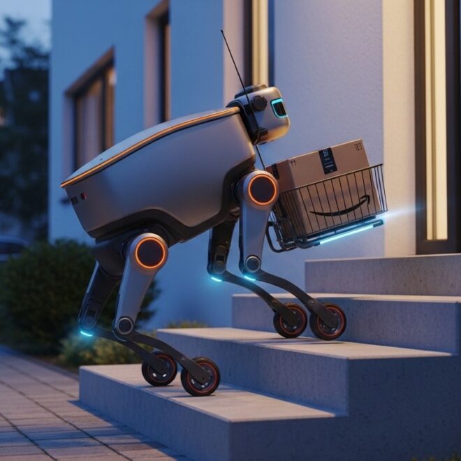 Amazon Acquiert Rivr Robot Livraison Escalier