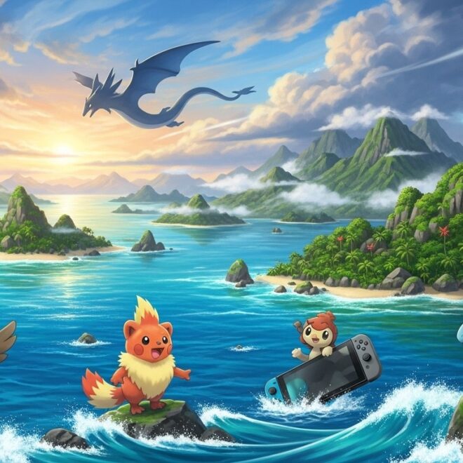Pokémon Winds Et Waves Sur Switch 2 En 2027