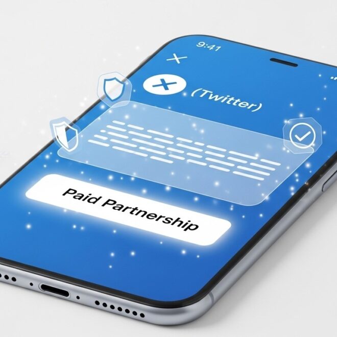 X Lance les Labels « Paid Partnership » (58 caractères)