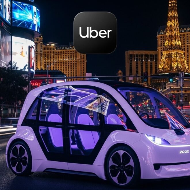 Zoox Lance ses Robotaxis sur Uber à Las Vegas