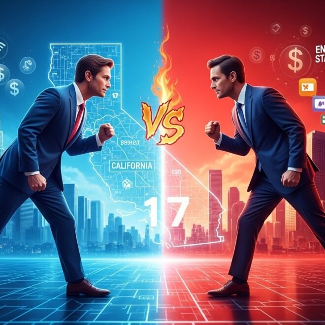 Course au Congrès dans la Silicon Valley : Une Bataille qui S&rsquo;Envenime