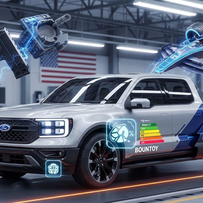 Ford Révolutionne le Pick-up Électrique à 30 000 $