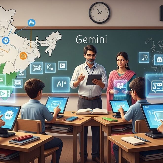 Inde Enseigne à Google l&rsquo;IA Éducative à Grande Échelle