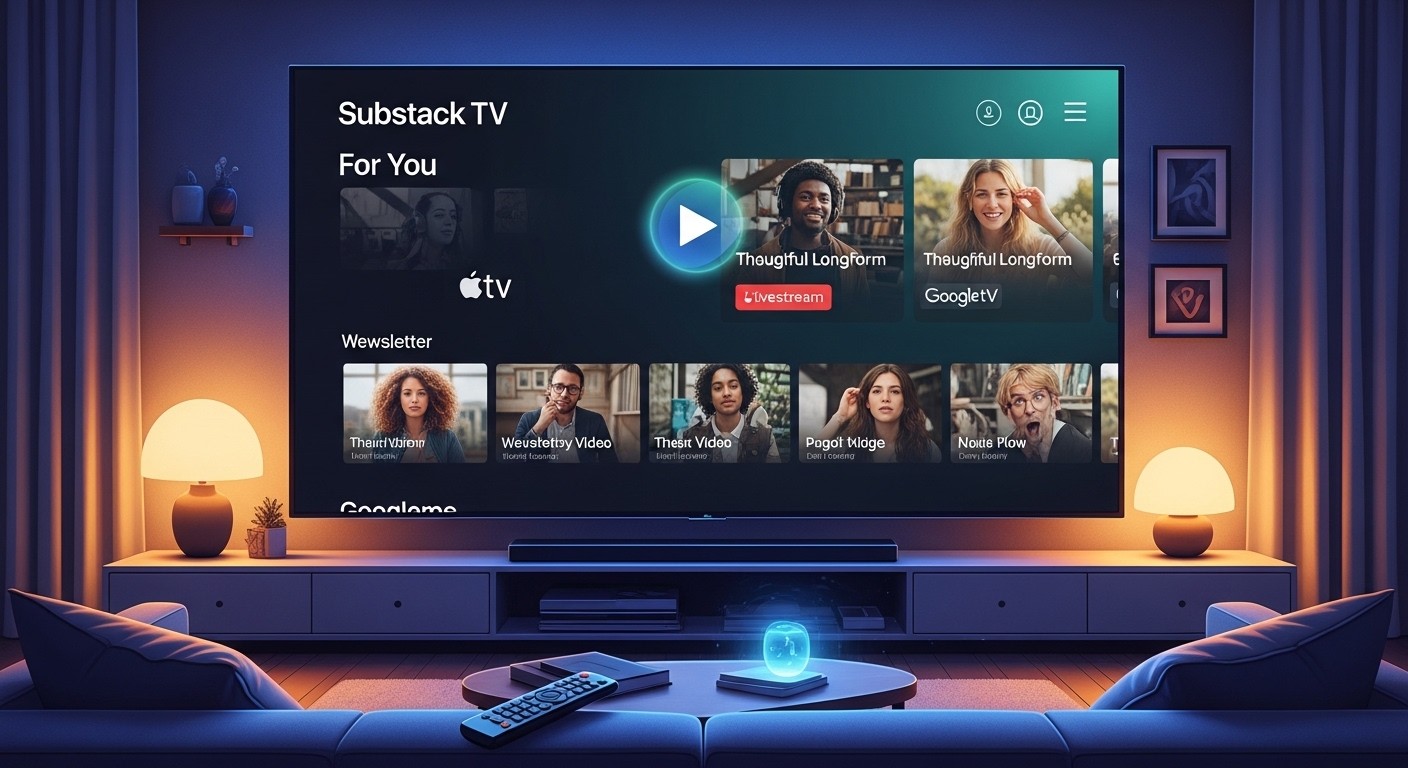 Substack Lance Son App TV Pour Apple Et Google | Vision Startups ...