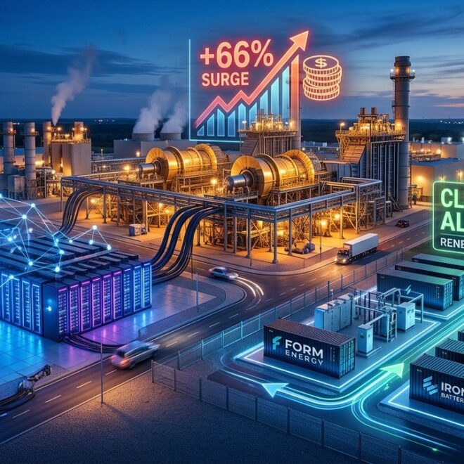 Data Centers IA : 66% De Hausse Sur Les Centrales Au Gaz