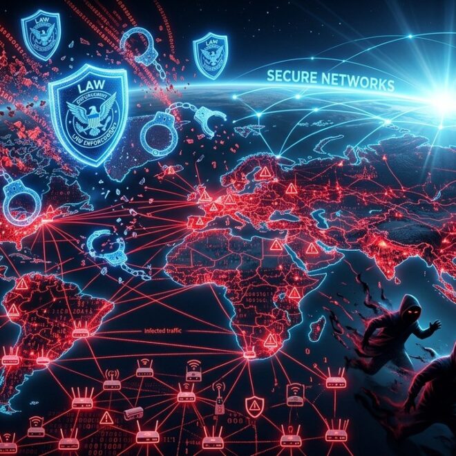 Démantèlement d&rsquo;un Botnet Géant de Routeurs Hackés