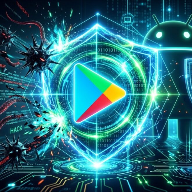 Google IA Combat Malwares Play Store 2025