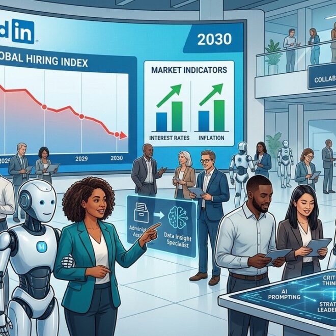 LinkedIn : L&rsquo;IA N’Est Pas Encore Coupable du Déclin des Embauches
