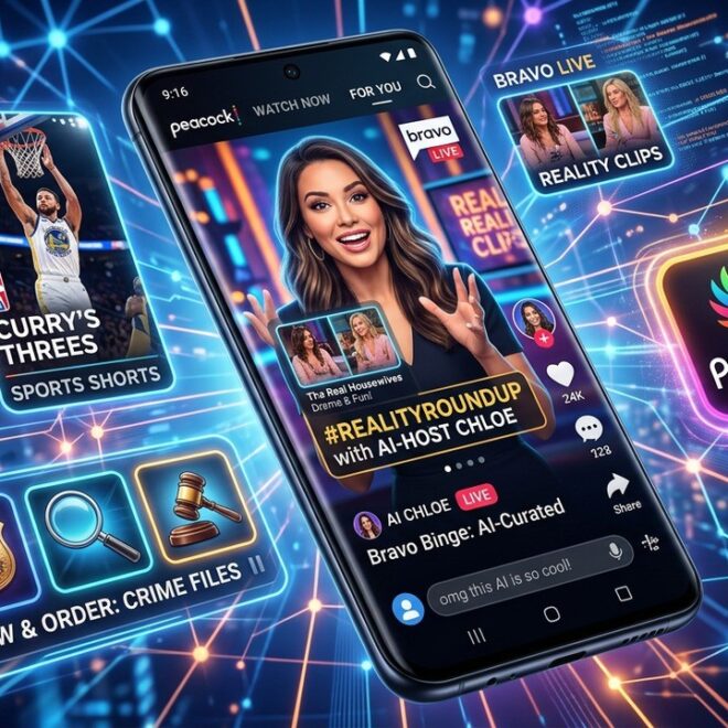 Peacock Révolutionne Le Streaming Avec IA Et Mobile