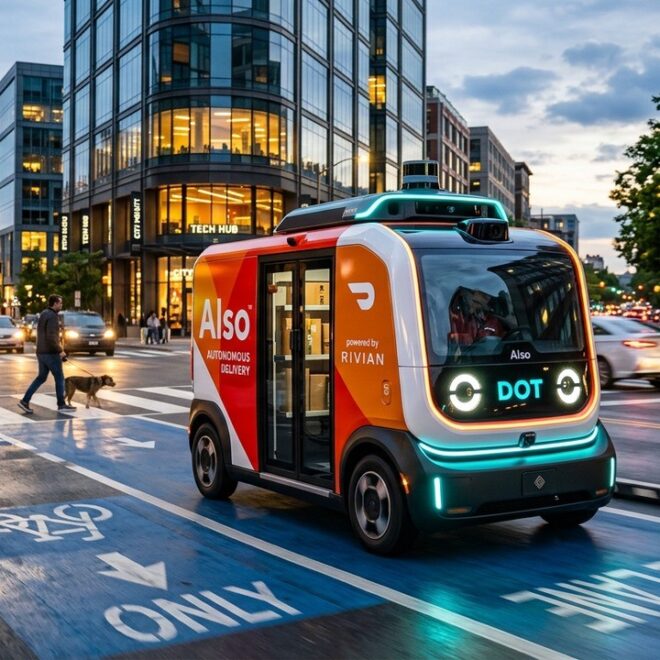 Rivian Spin-off Also Révolutionne Livraisons DoorDash