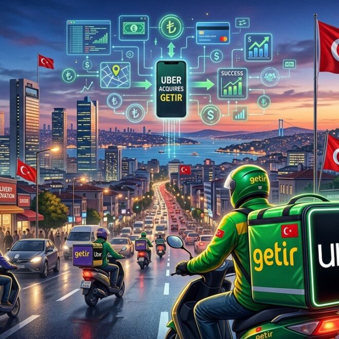Uber Acquiert Getir : Révolution dans le Delivery Turc