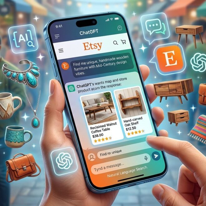 Etsy Intègre ChatGPT : Révolution du Shopping IA