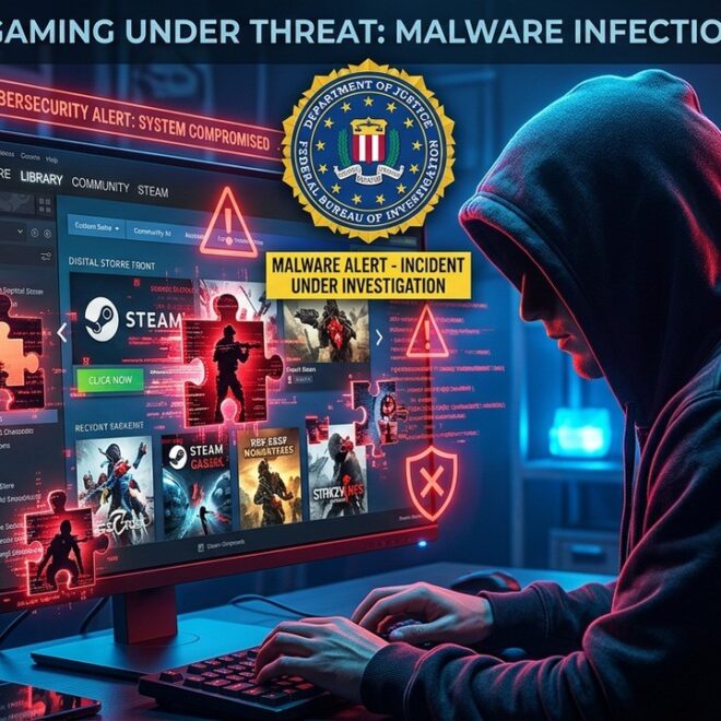 FBI Enquête sur Malware dans Jeux Steam