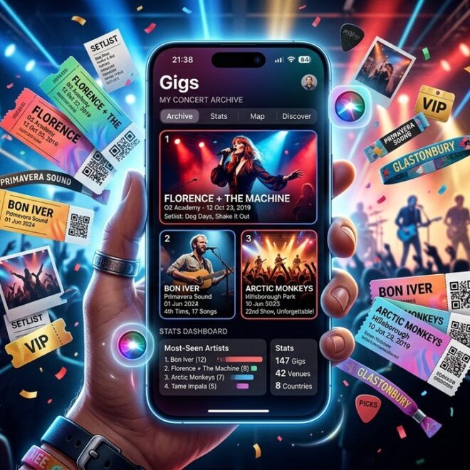 Gigs Révolutionne l&rsquo;Archive de Vos Concerts Live