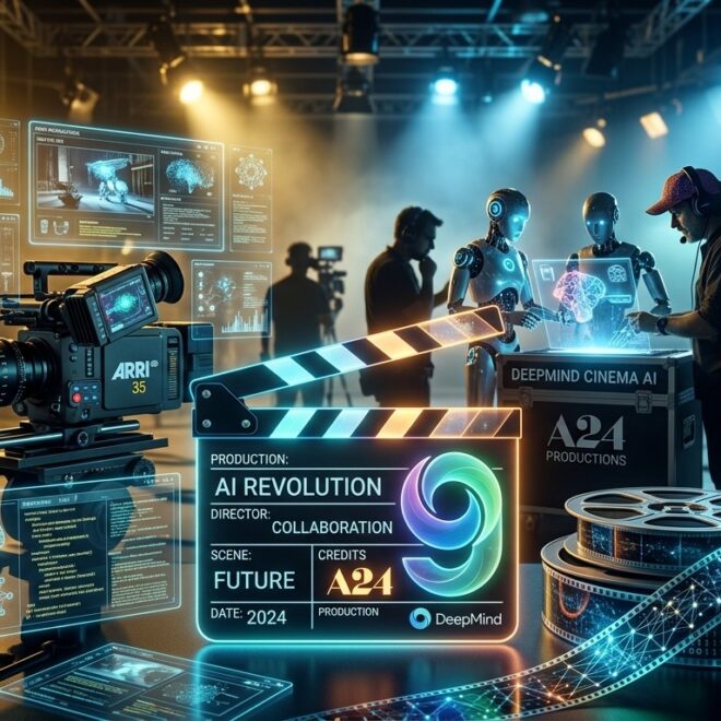 Google DeepMind Investit 75M Dans A24 Pour IA Cinéma