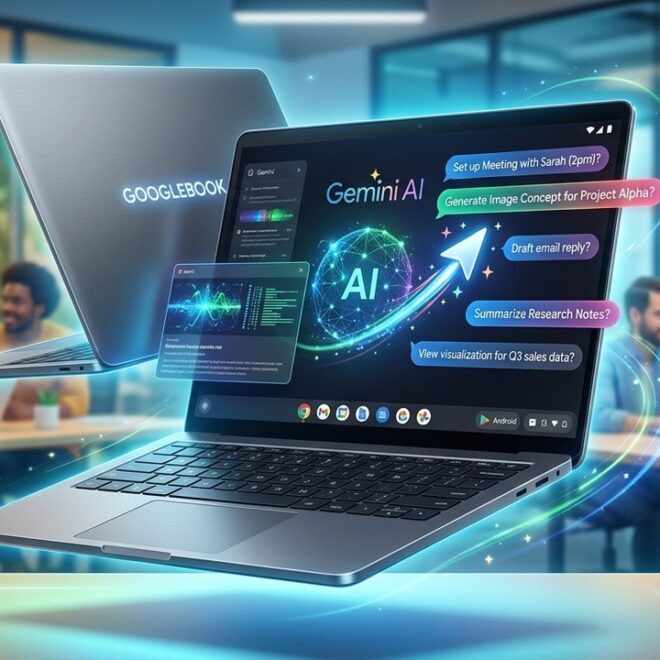 Google Dévoile Googlebook : L&rsquo;Ordinateur Portable Révolutionnaire IA