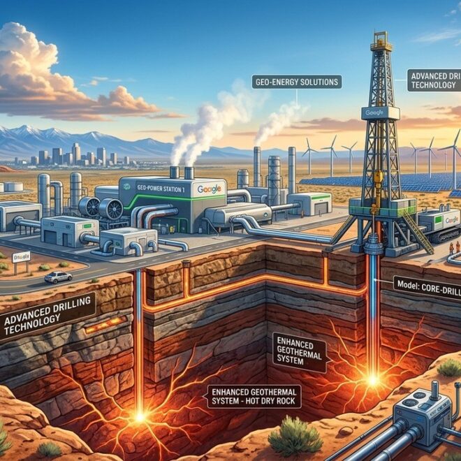 Google Investit  Dans Fervo Energy Pour Géothermie