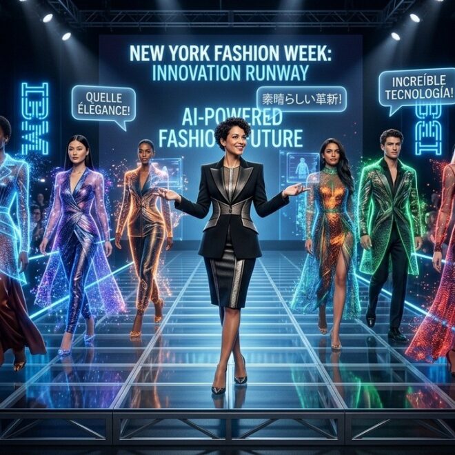 Kate Barton Révolutionne NYFW avec IA Fiducia et IBM