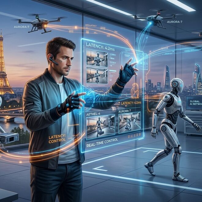 KyberGenerating the French blog article Révolutionne Le Contrôle Des Robots À Distance