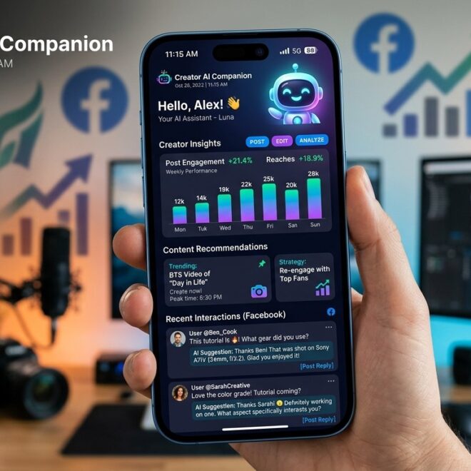 Meta Dévoile Son App IA pour Créateurs Facebook