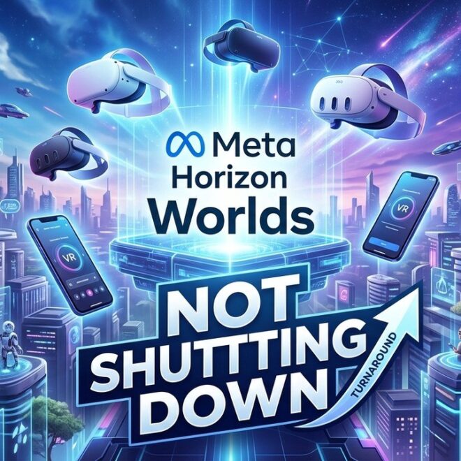 Meta Sauve Horizon Worlds du Shutdown en VR