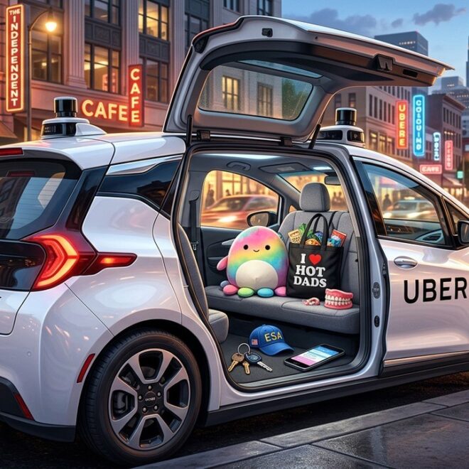 Objets Insolites Oubliés Dans Les Robotaxis Uber