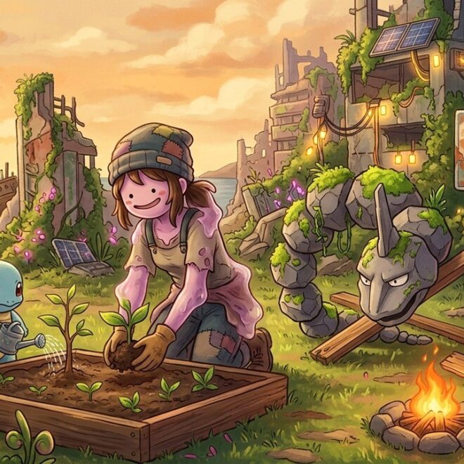 Pokémon Pokopia : Innovation Cozy dans un Monde Post-Apocalyptique