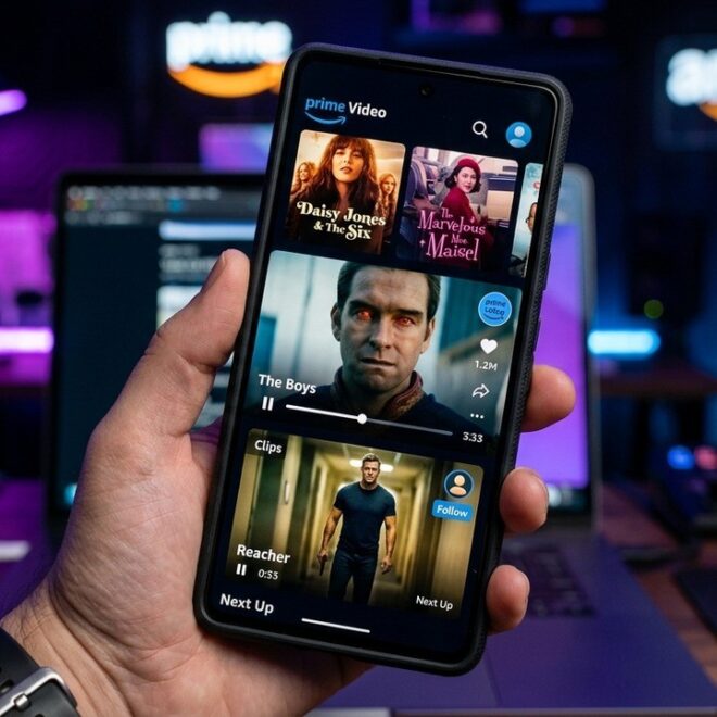 Prime Video Dévoile Son Flux Clips Inspiré de TikTok