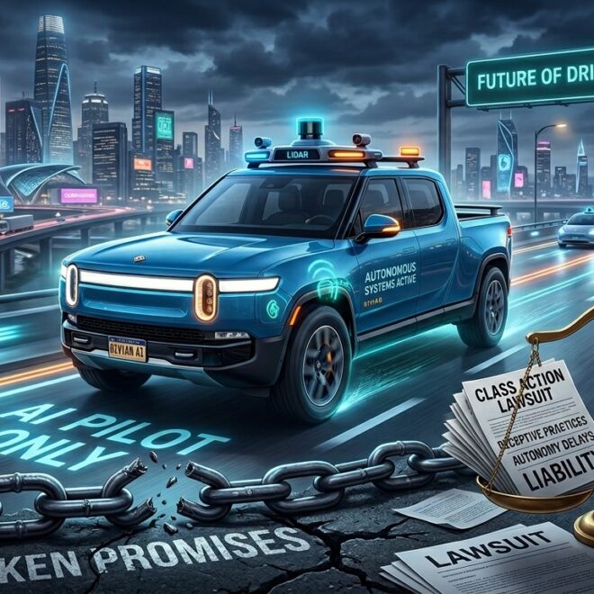 Rivian Face à un Procès sur ses Promesses Autonomes