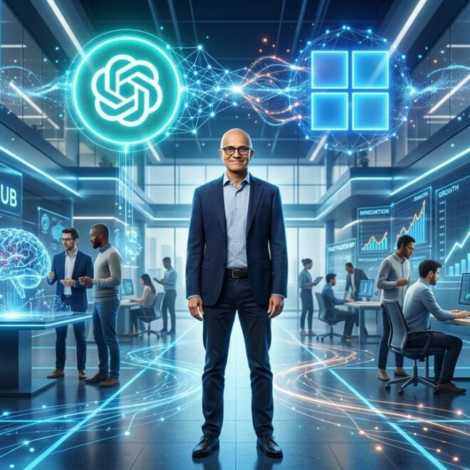 Satya Nadella Prêt à Exploiter le Nouveau Deal OpenAI