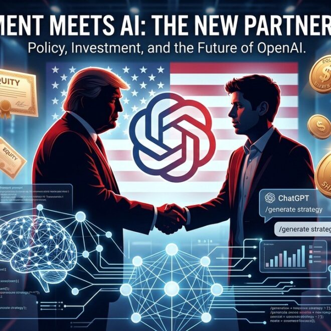 Trump Et OpenAI : L&rsquo;État Américain Prend Des Parts ?
