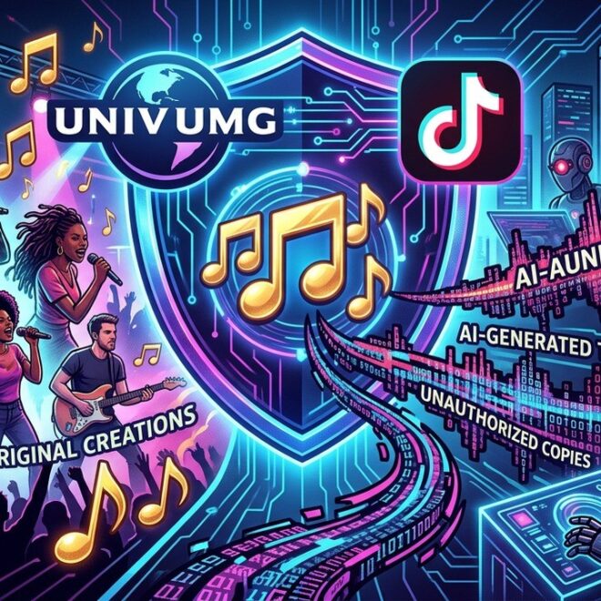 UMG etRédaction de l&rsquo;article sur UMG et TikTok TikTok Renouvellent Accord contre IA Musicale