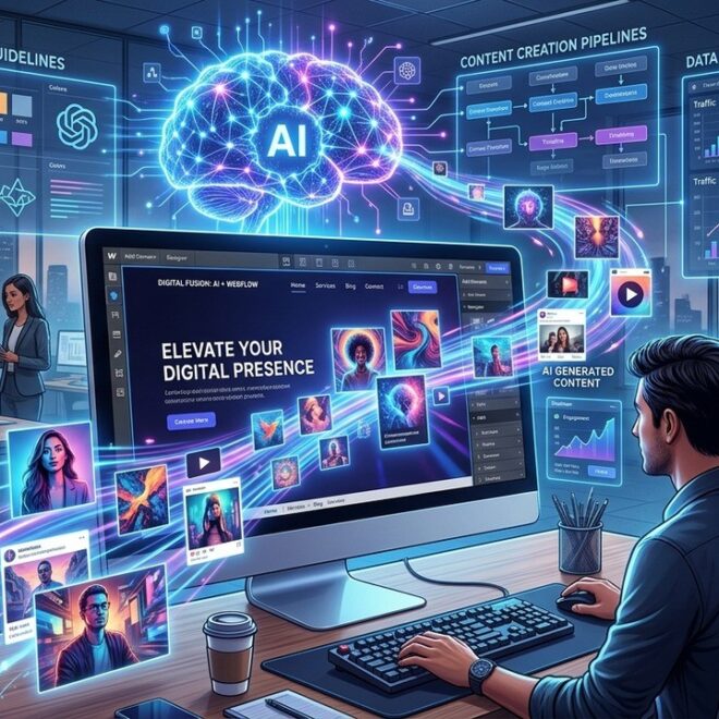 Webflow Acquiert Vidoso : L&rsquo;IA Révolutionne le Marketing