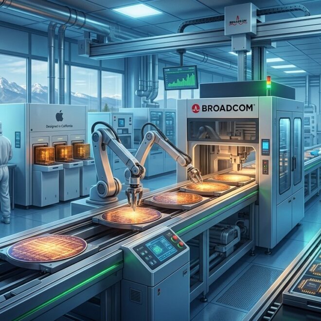 Apple Et Broadcom : Puces Sans Fil Made In America